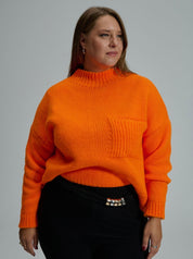 PROJECT SOMA GRANADA ORANGE SWEATER