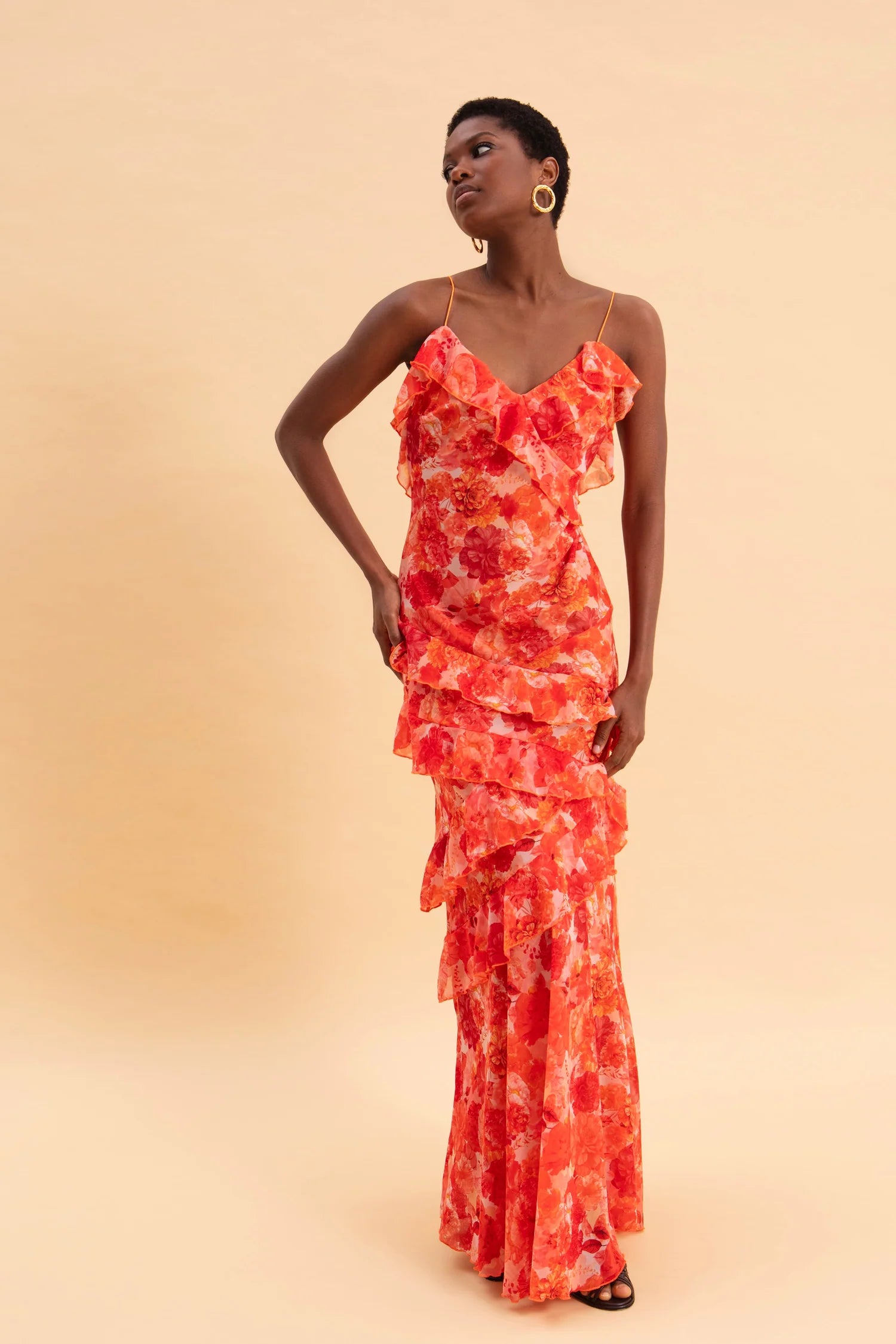 EVELEYA SUNSET DREAM MAXI DRESS