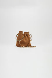LEATHER TWIST ARIA MINI SUEDE ΤΑΜΠΑ ΤΣΑΝΤΑ