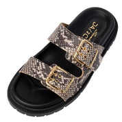 SANTE FLAT BLACK SHOES