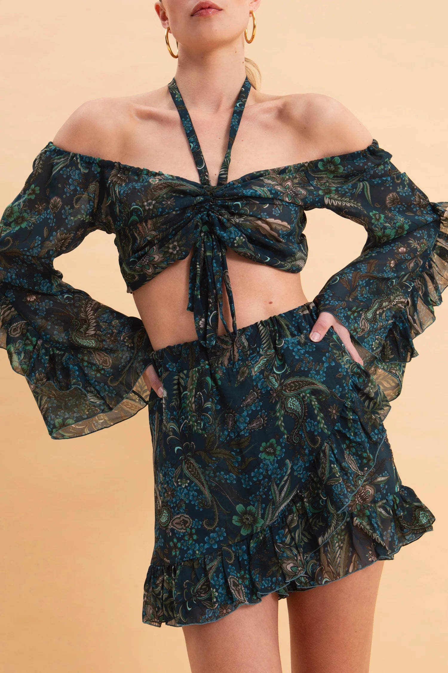 EVELEYA MYSTIC FOREST SKORT
