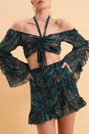 EVELEYA MYSTIC FOREST SKORT