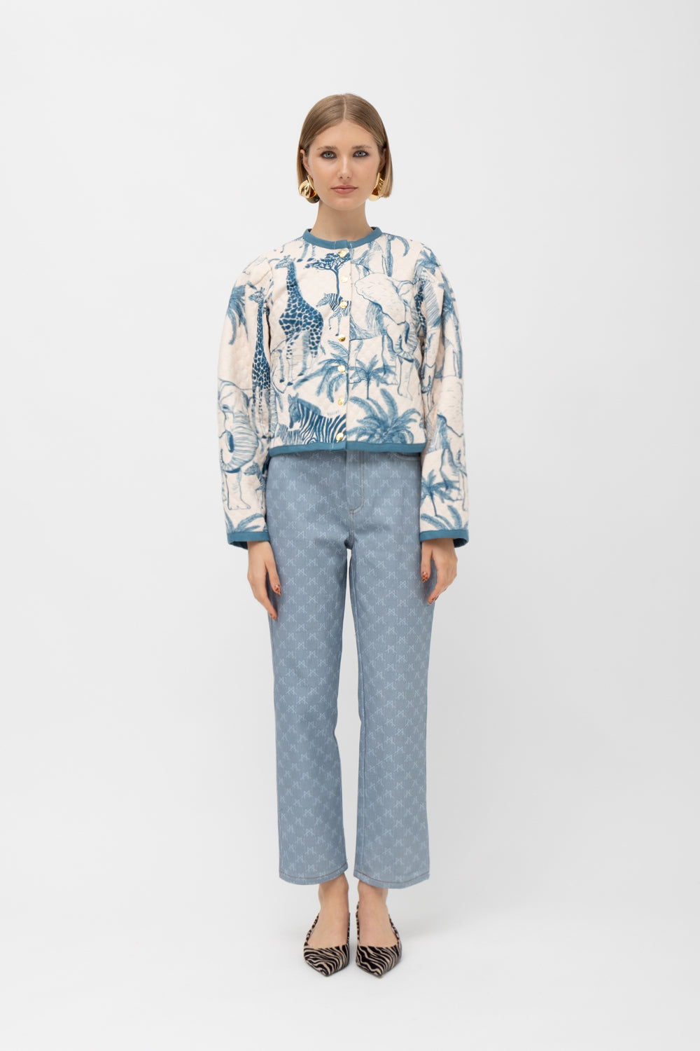 MALIKA JACKET SAFARI PRINT