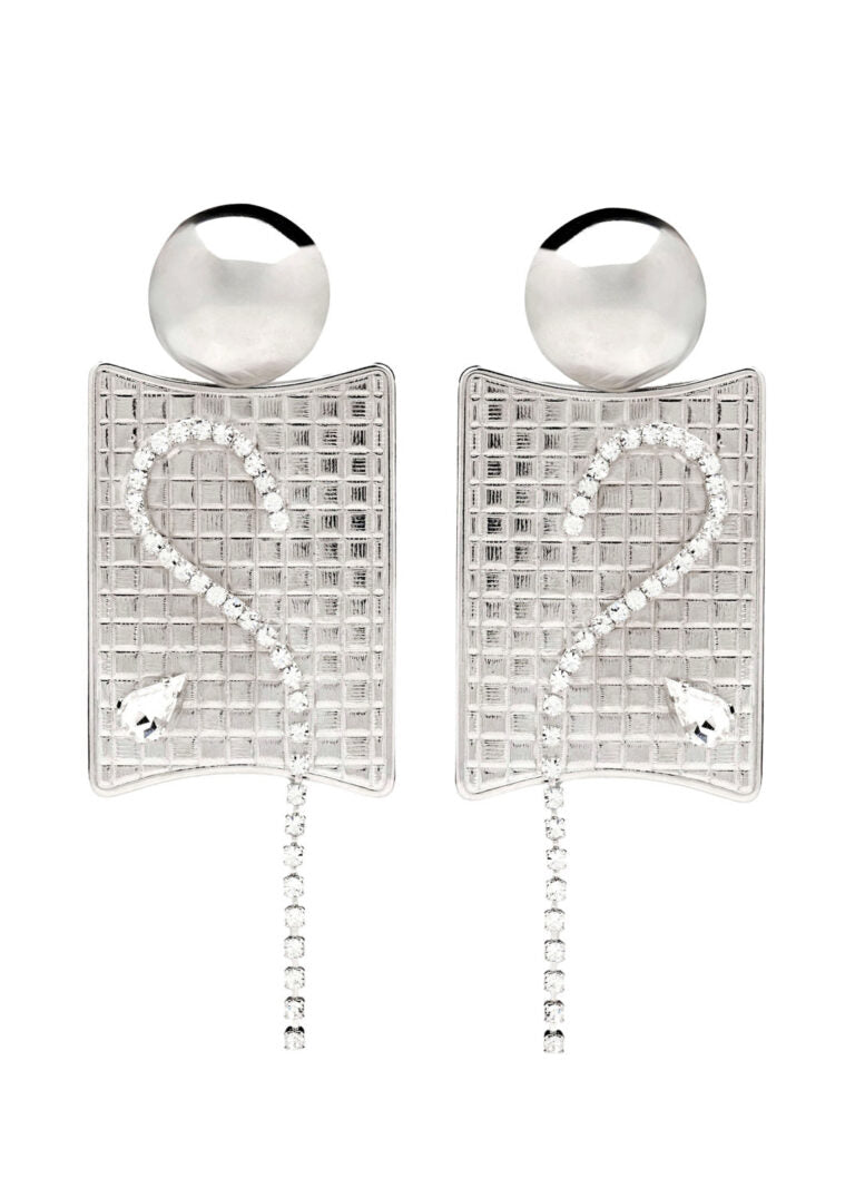 CHAOS EARRINGS (SILVER)