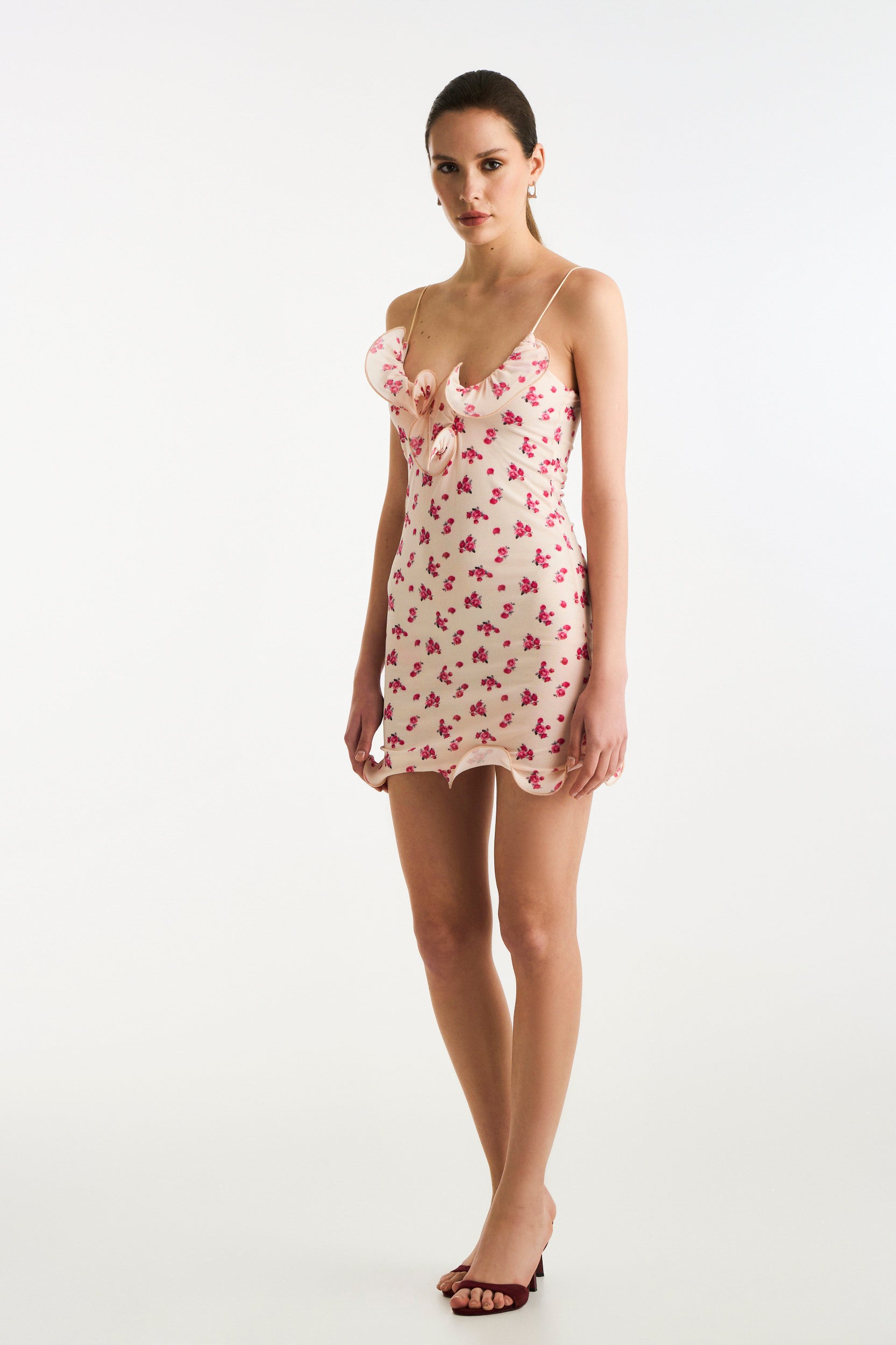 Elastic Mini Dress