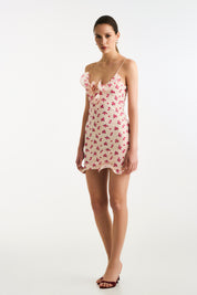 Elastic Mini Dress