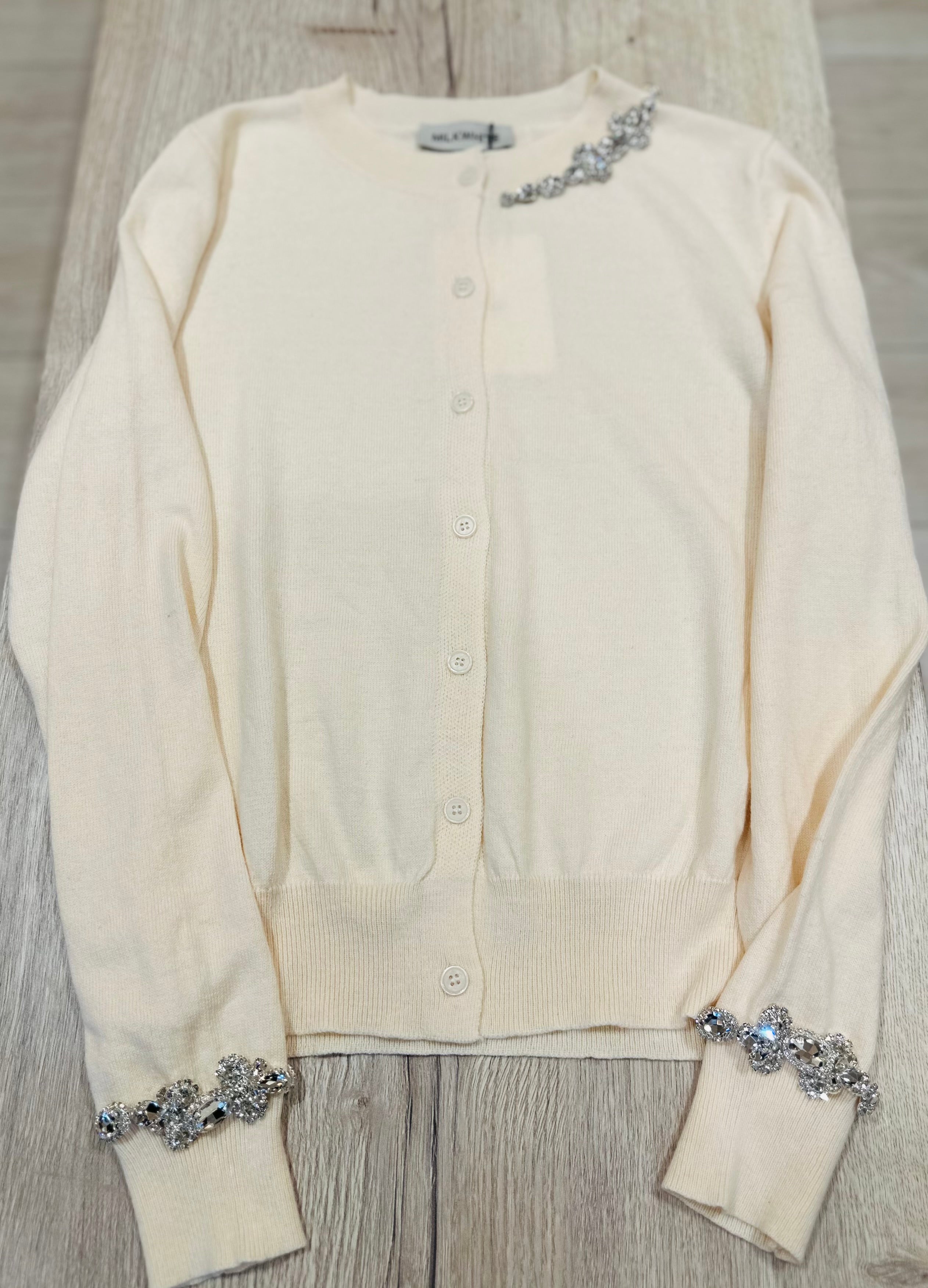 MILKWHITE CARDIGAN IVORY