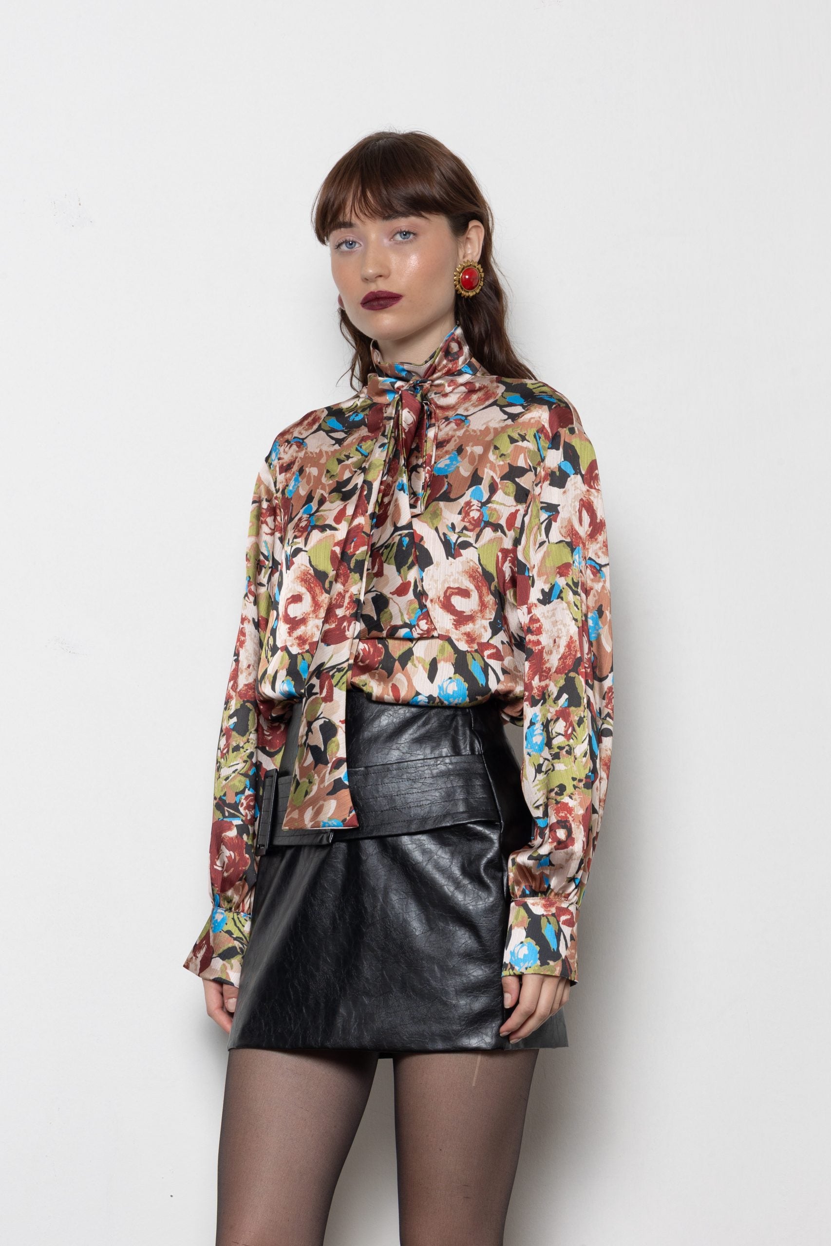 MALLORY TWILLA FLORAL SHIRT