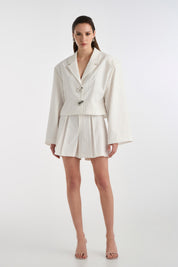 Nina Shorts White