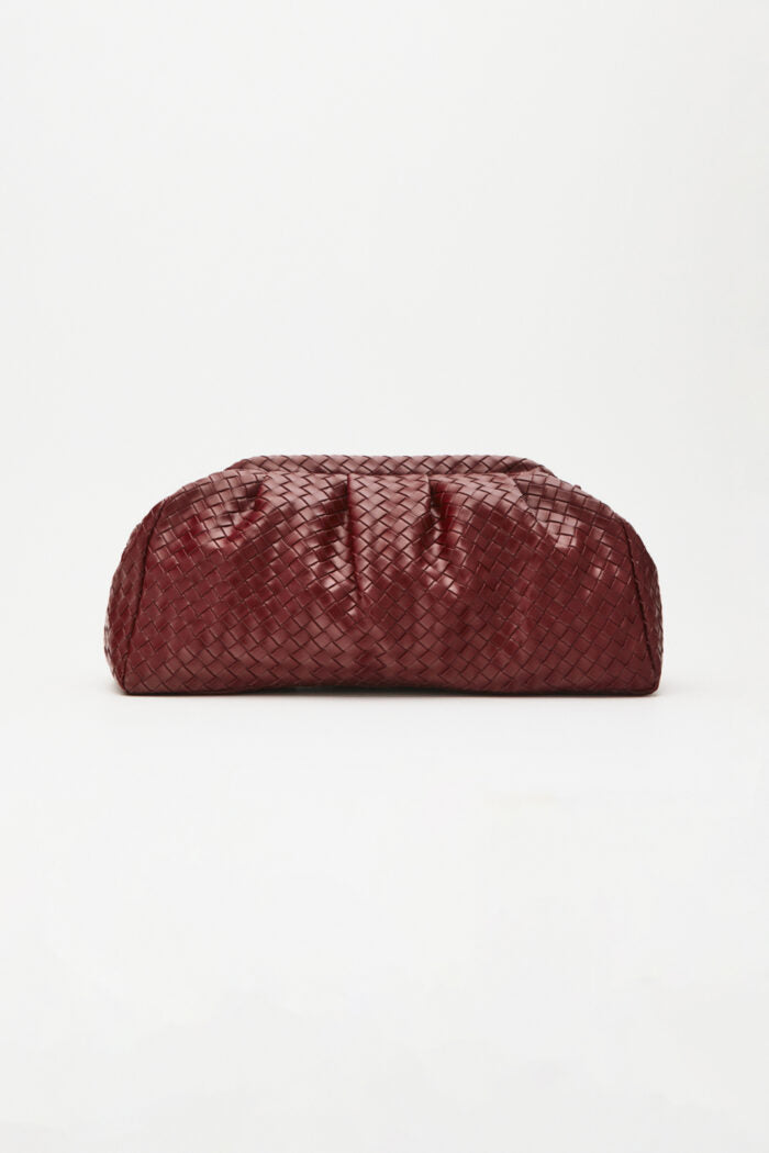 DIMI TEXTURED BORDEAUX BAG