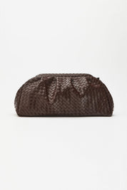 DIMI TEXTURED BROWN BAG