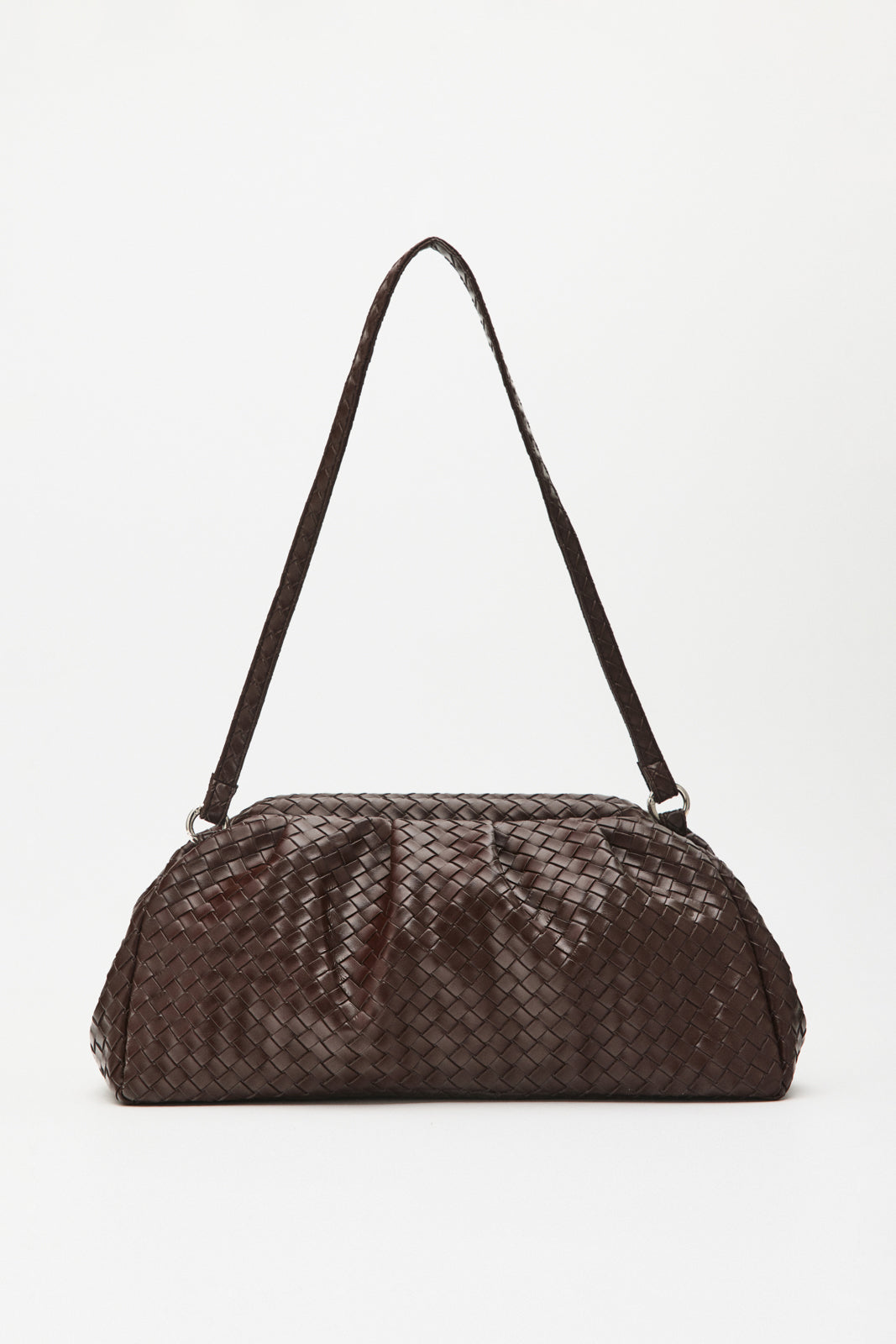 DIMI TEXTURED BROWN BAG