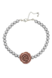 DUST N ROSE NECKLACE