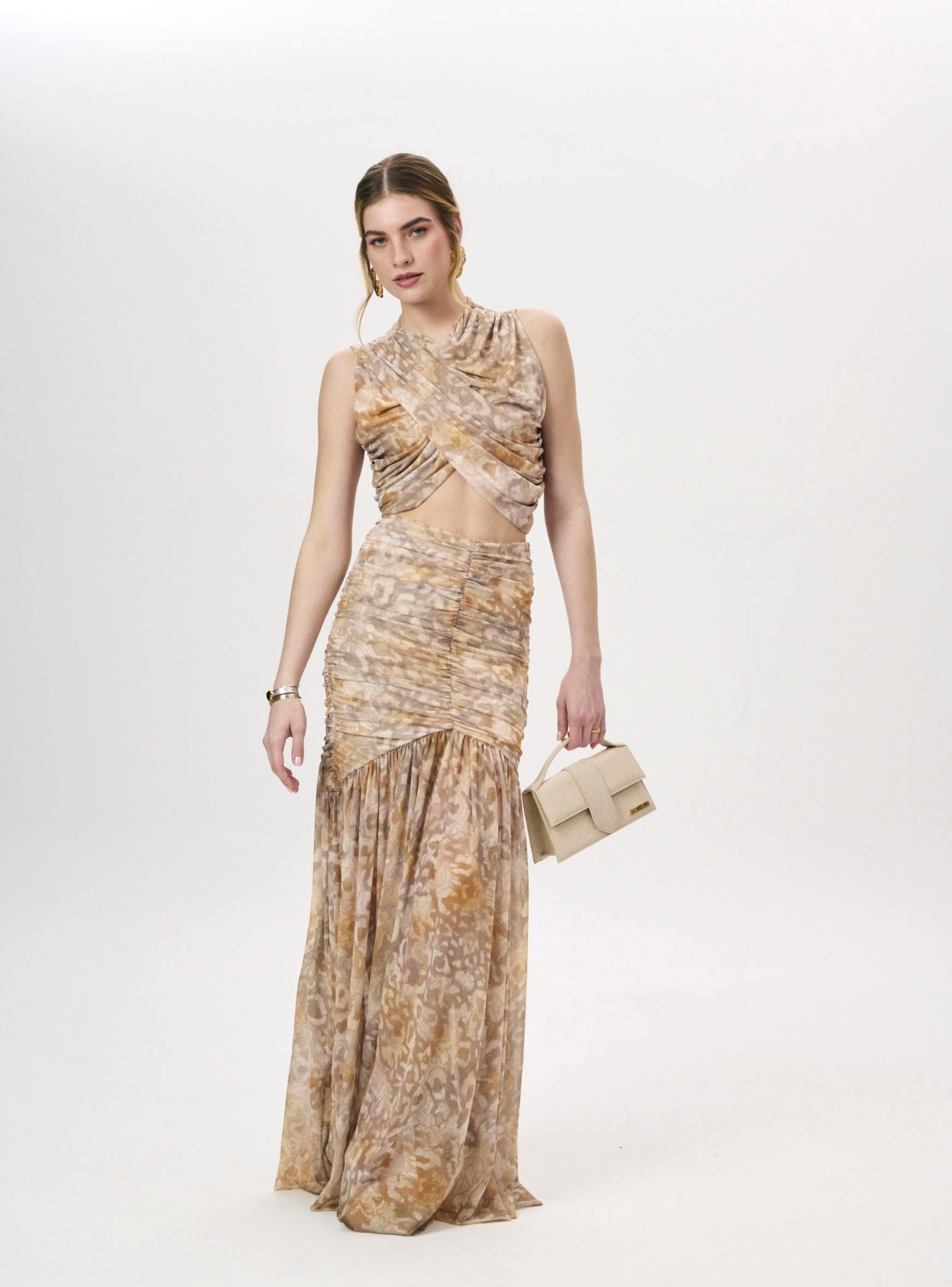 PROJECT SOMA NERIMA BEIGE SKIRT