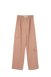 MILK WHITE CARGO PANTS