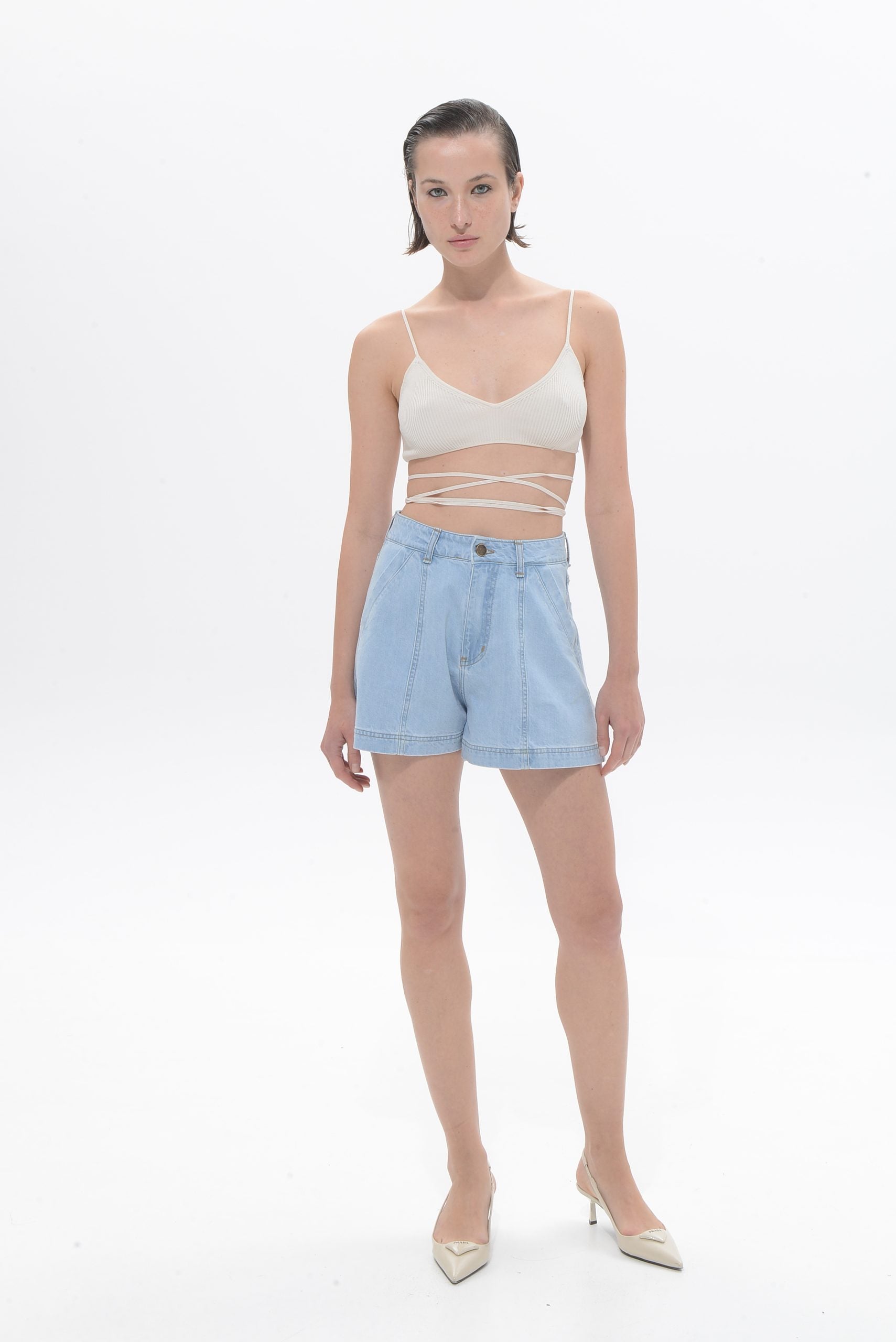SAC&CO Britney Shorts Light Blue