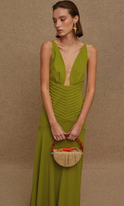COCONUT DRESS GREEN