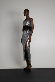 Genna Silver Skirt