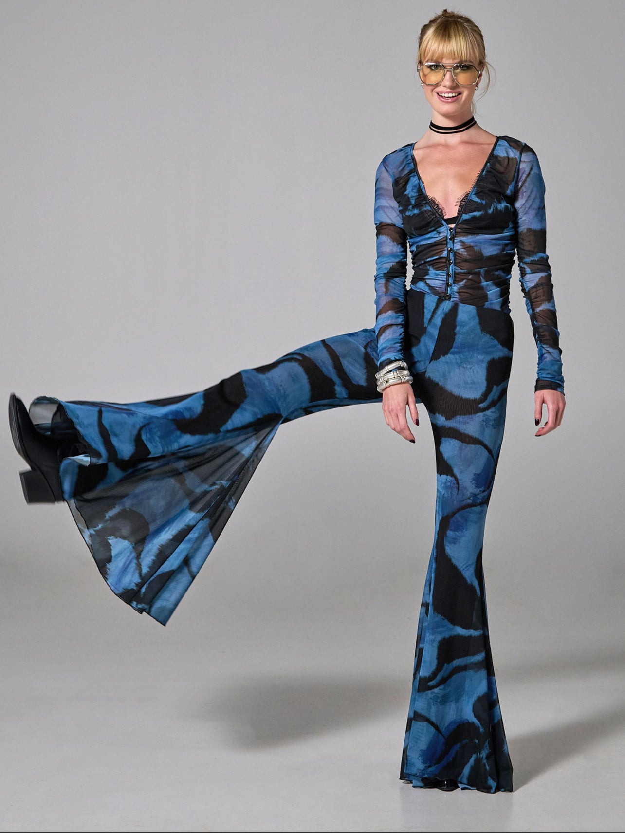 GRIETA BLUE PANTS
