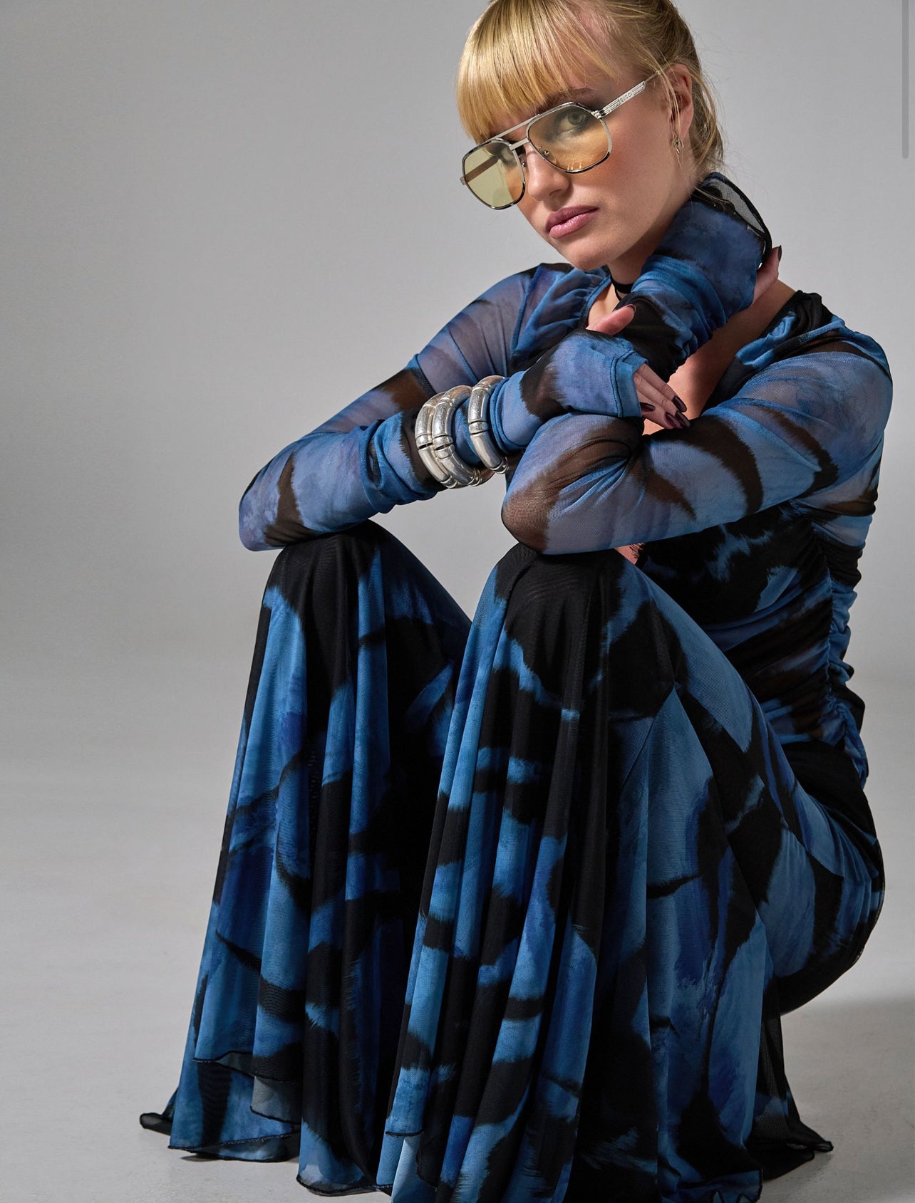 GRIETA BLUE PANTS