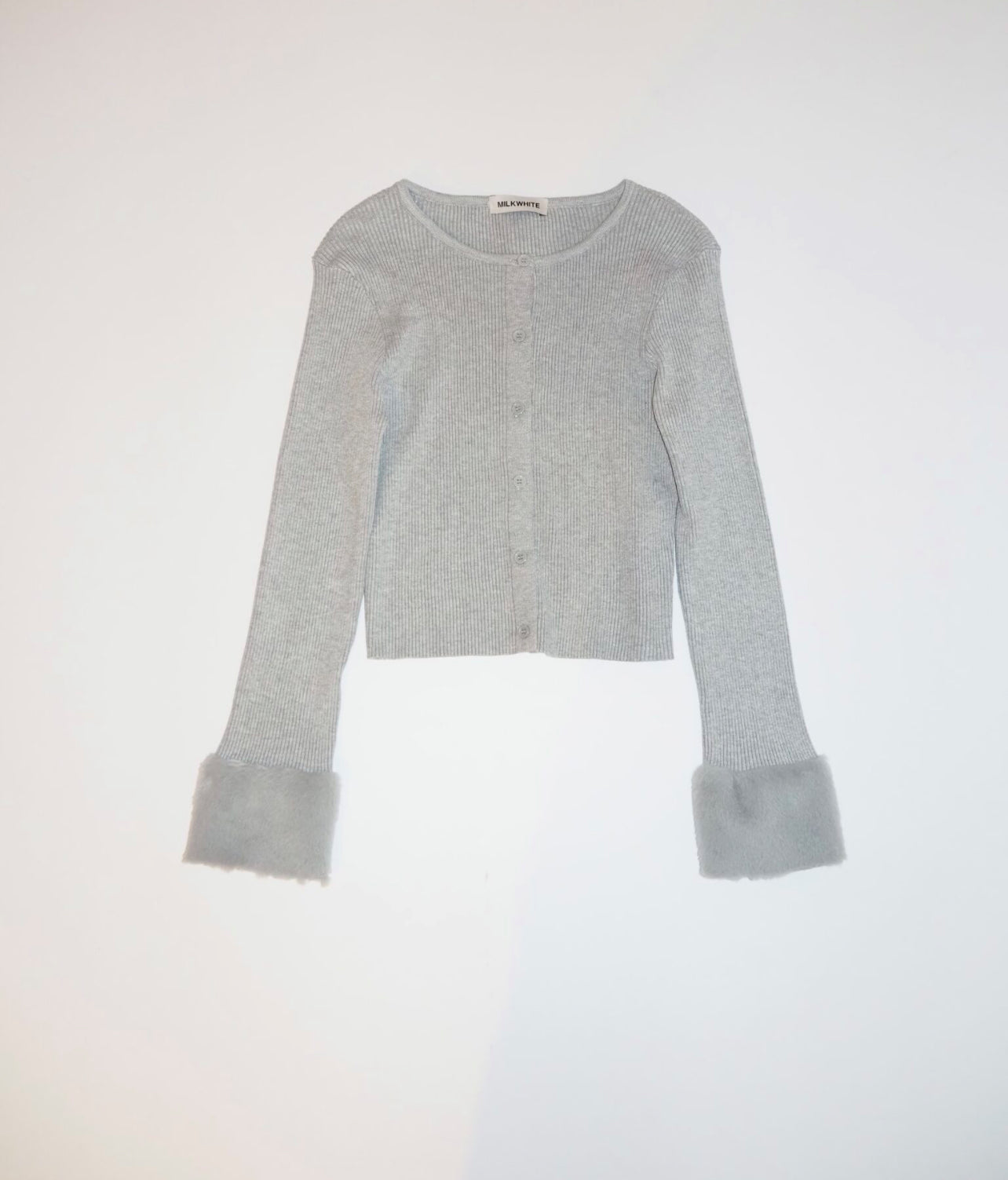CARDIGAN WITH FAUX FUR