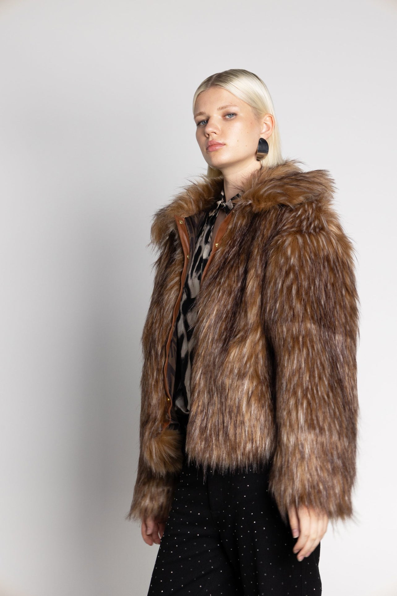Leo Faux Fur Beige