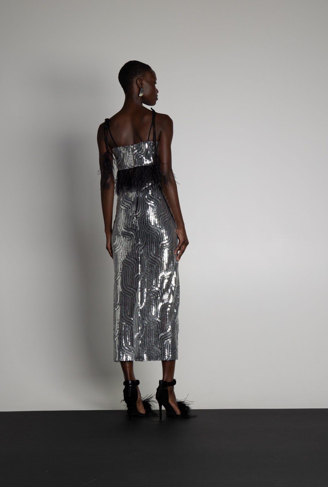 Genna Silver Skirt
