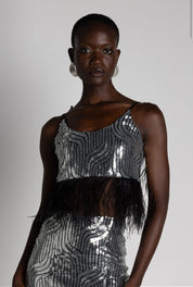 Elli Silver Top