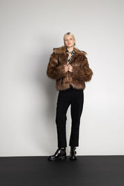 Leo Faux Fur Beige