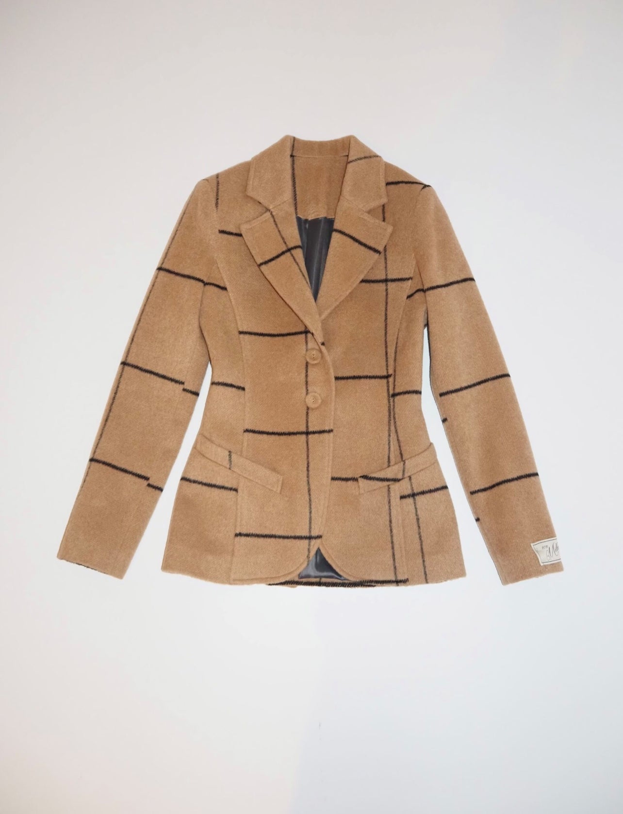 WOOL CAMEL BLAZER