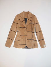 WOOL CAMEL BLAZER