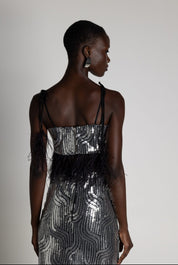 Elli Silver Top