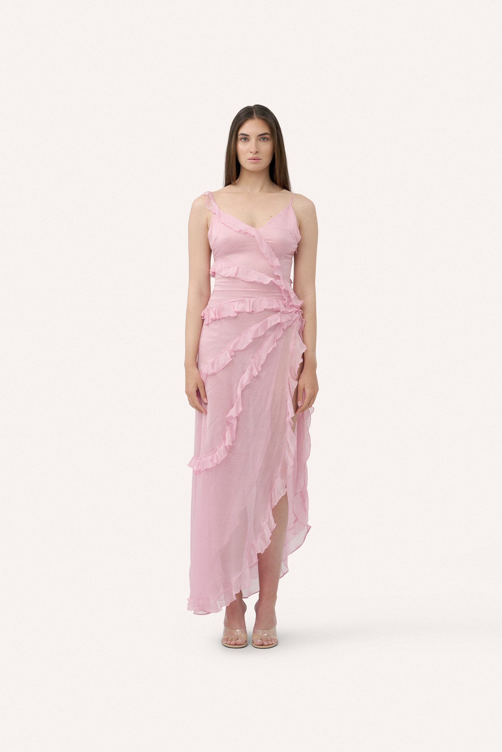 LAURA PINK DRESS