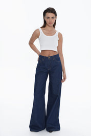 Belen Blue Rain Pants