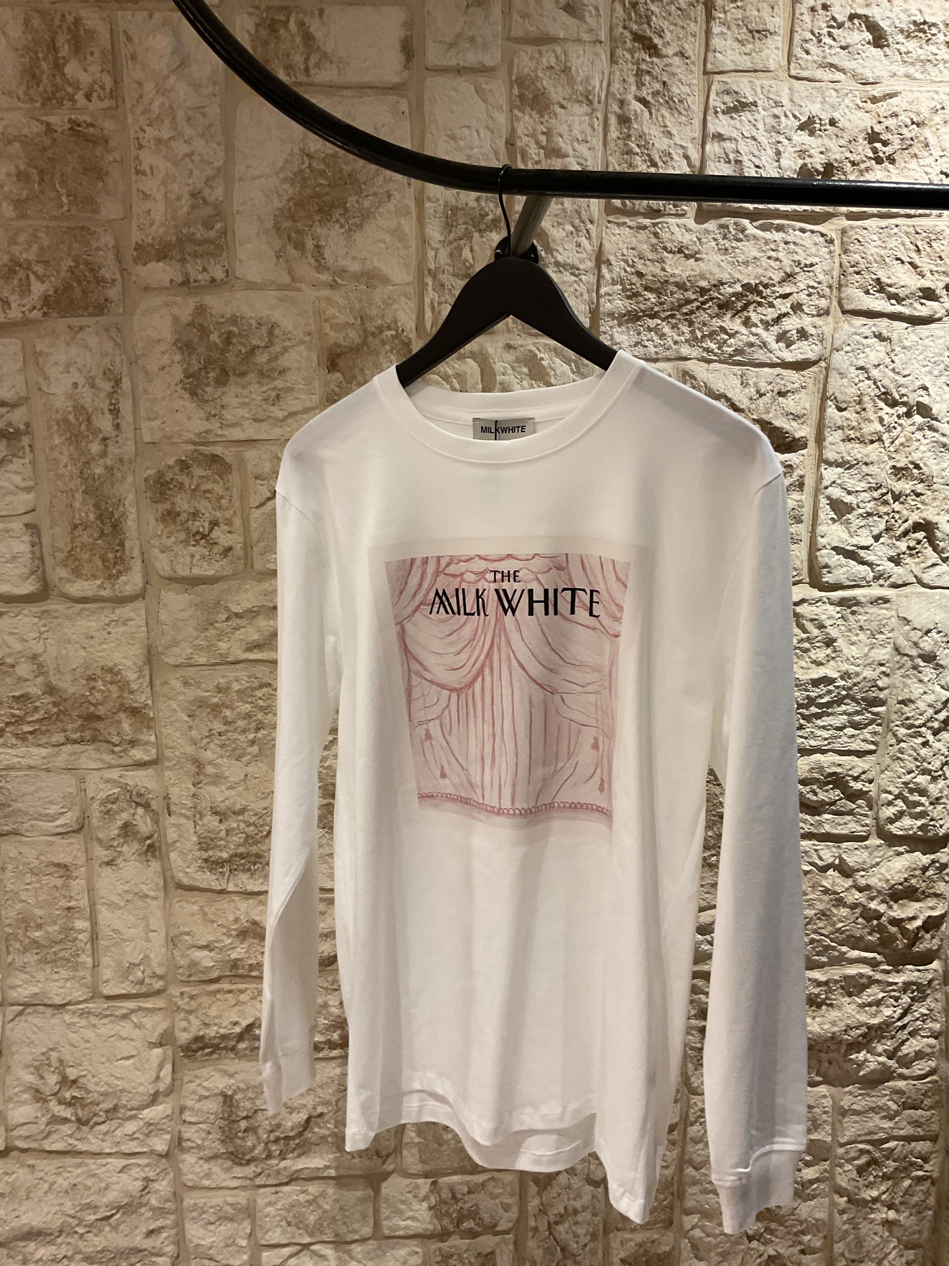 MILKWHITE LONG SLEEVE SHIRT