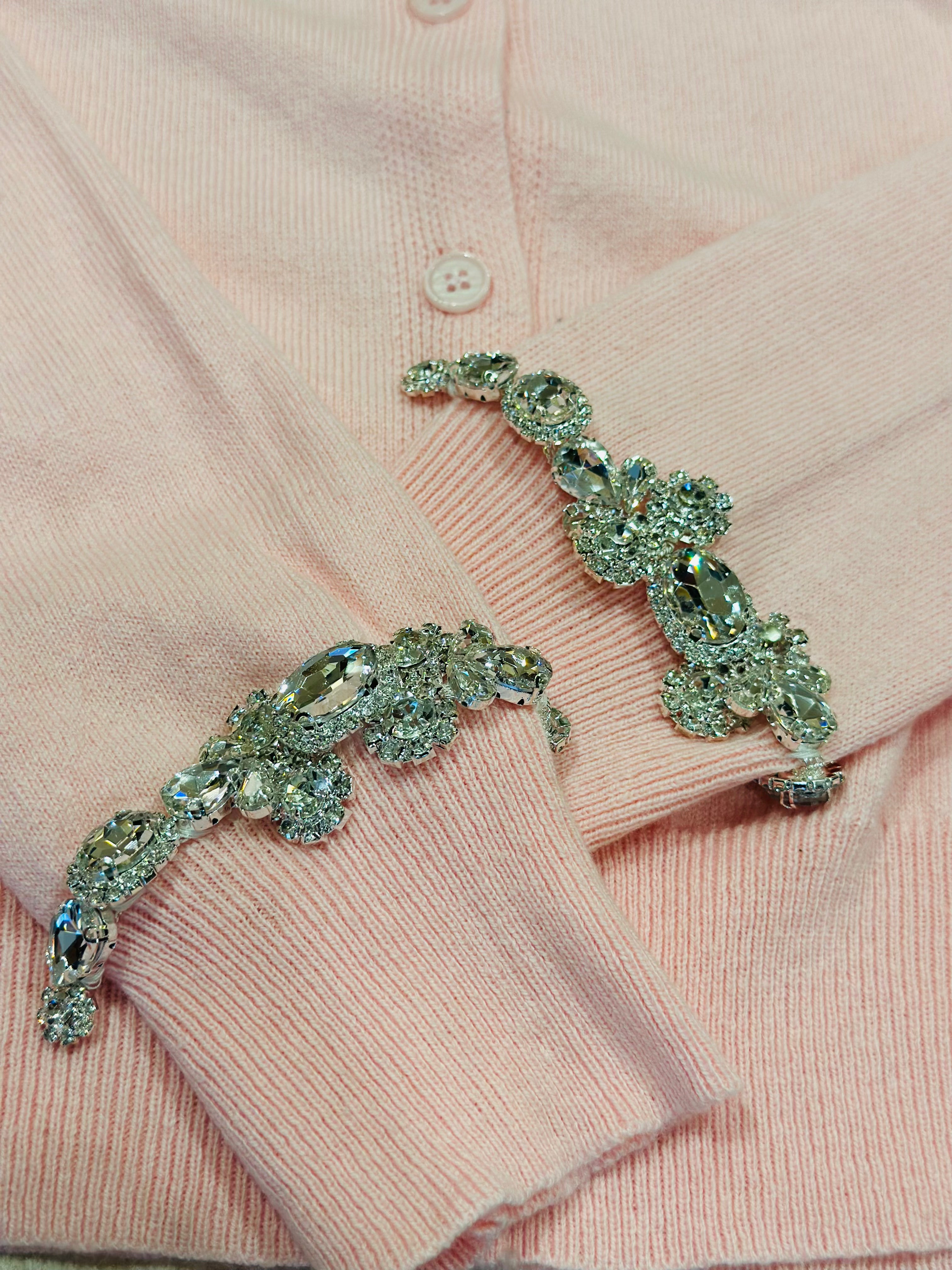 MILKWHITE CARDIGAN BABY PINK