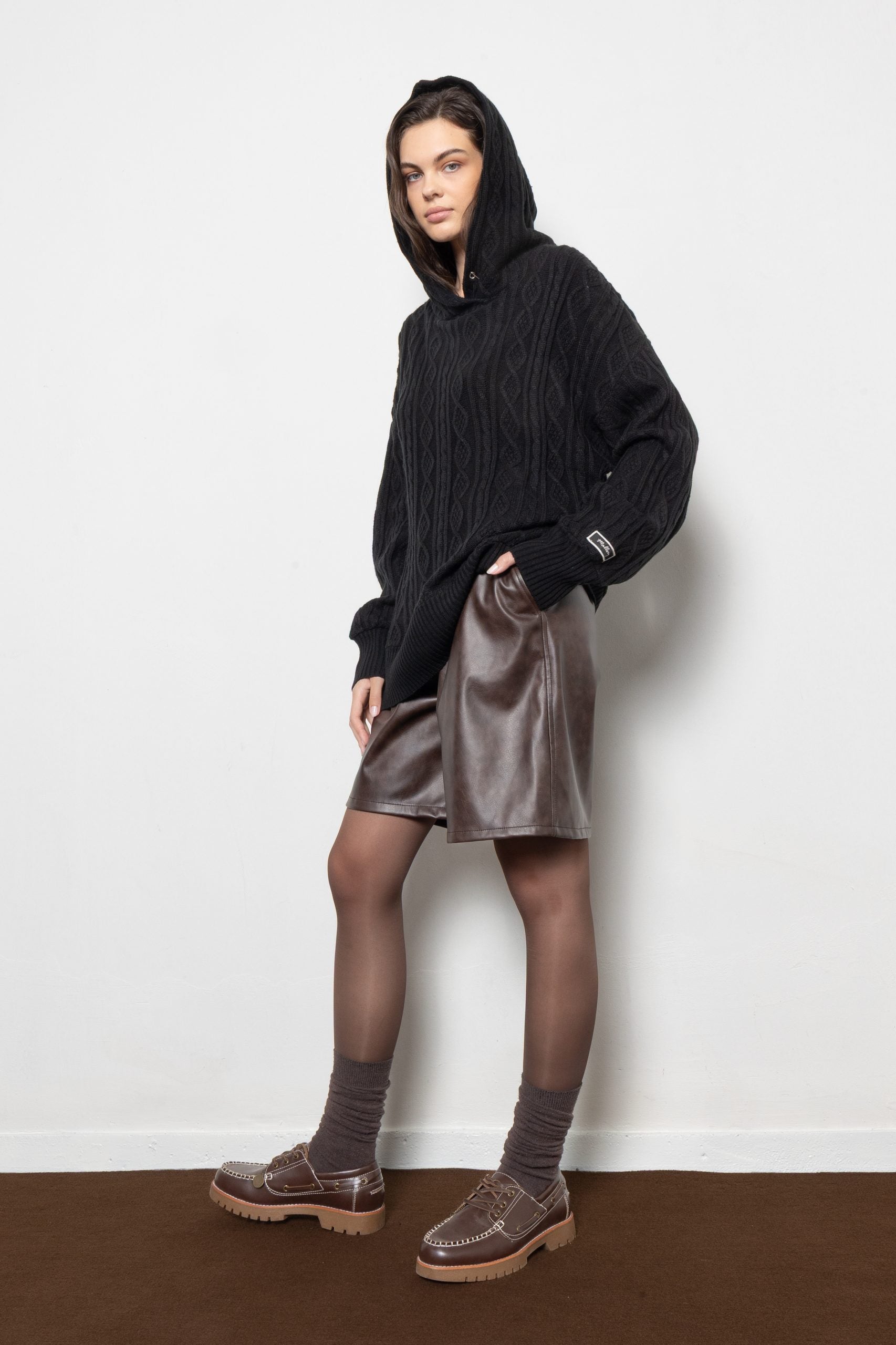 MALLORY CACTUS BROWN SHORTS