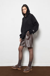 MALLORY CACTUS BROWN SHORTS