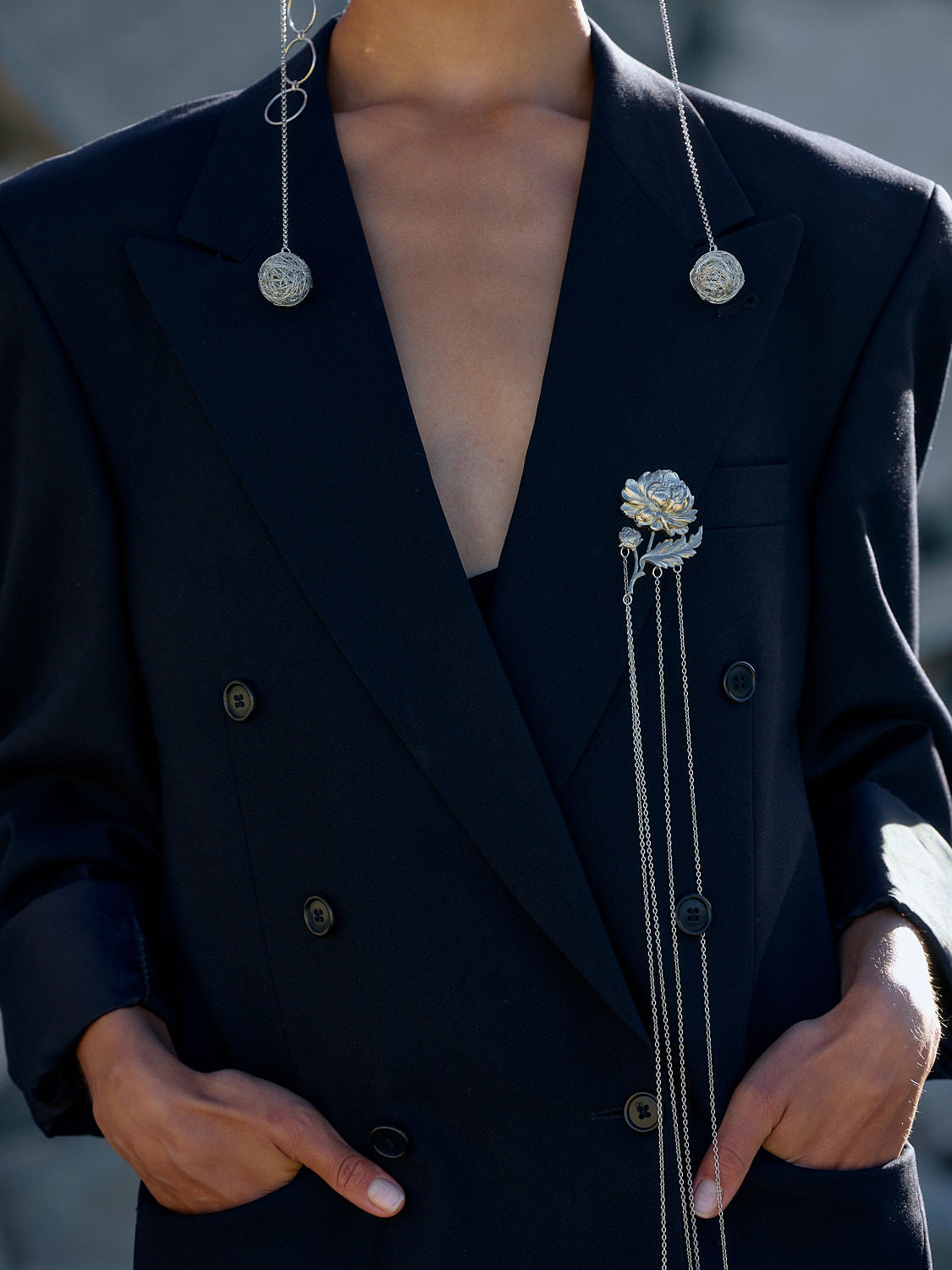FRAGILE BROOCH (SILVER)