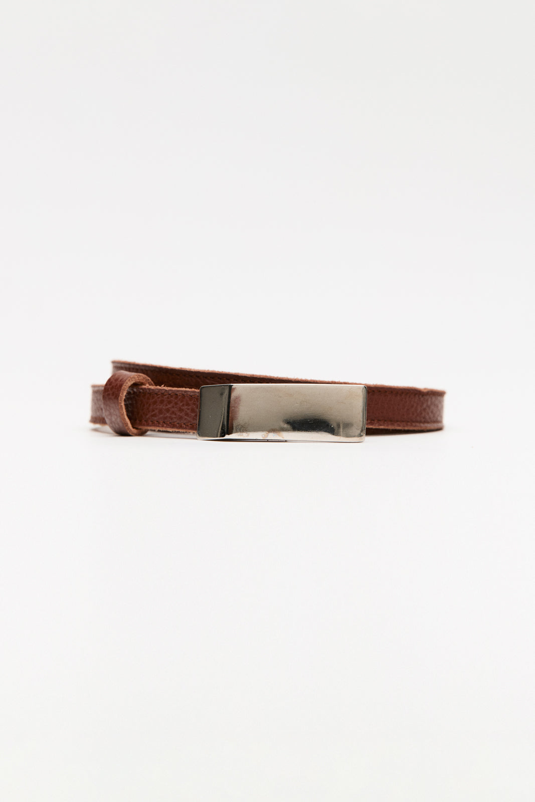 REMY BROWN LEATHER BELT