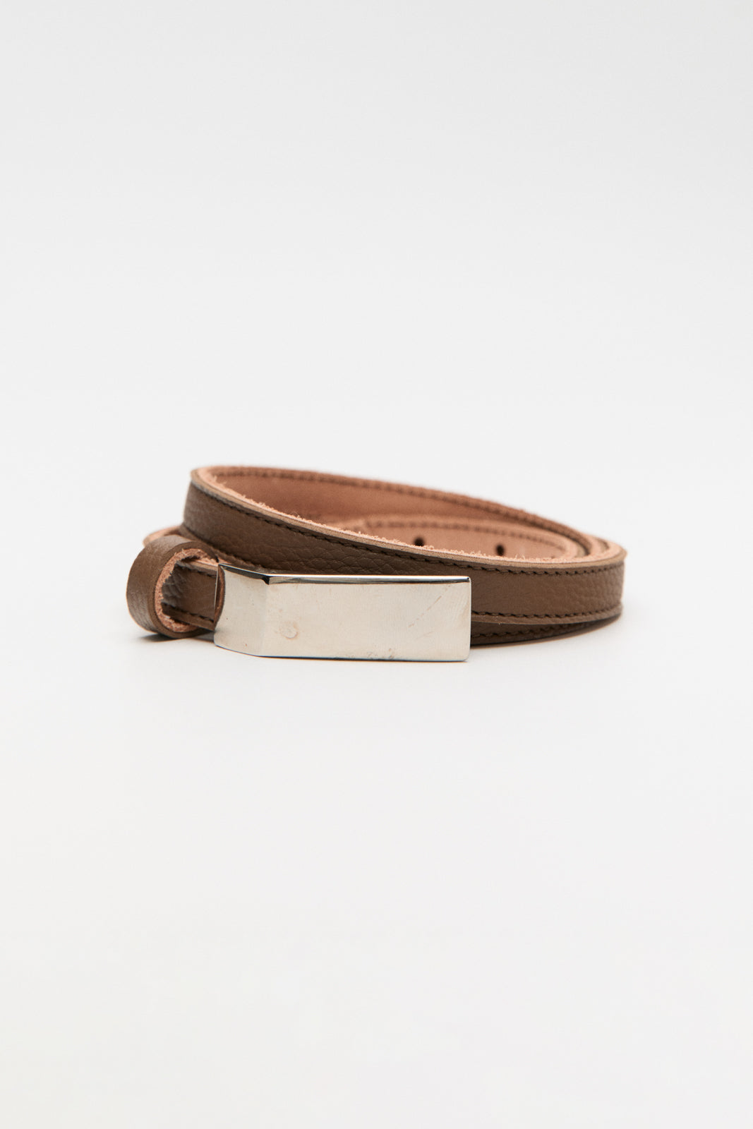 REMY BROWN LEATHER BELT