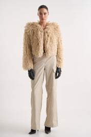 BEIGE FUR