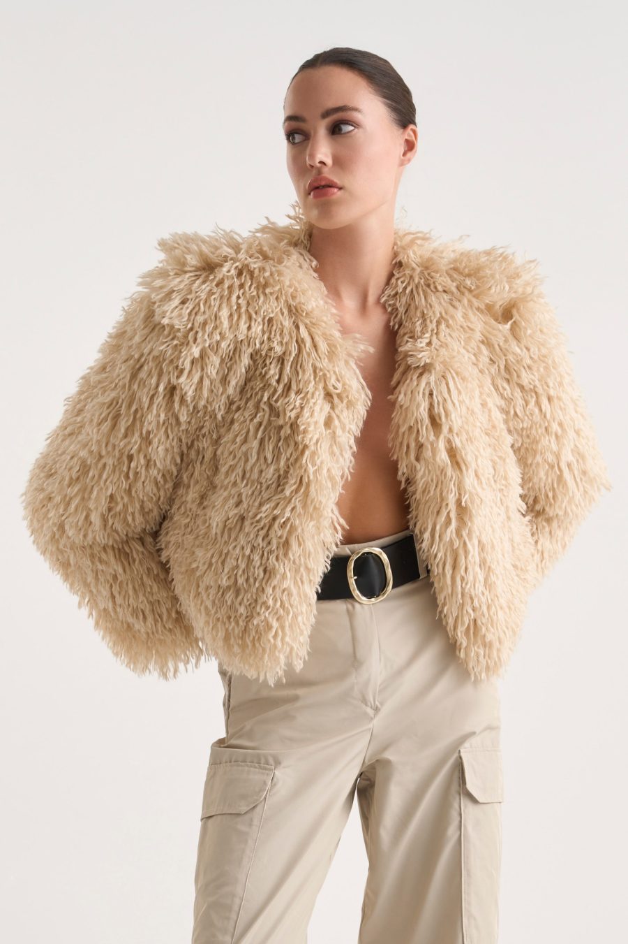 BEIGE FUR