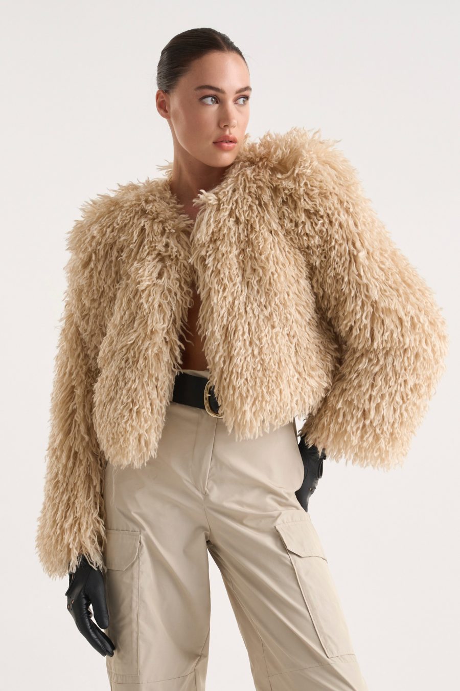 BEIGE FUR