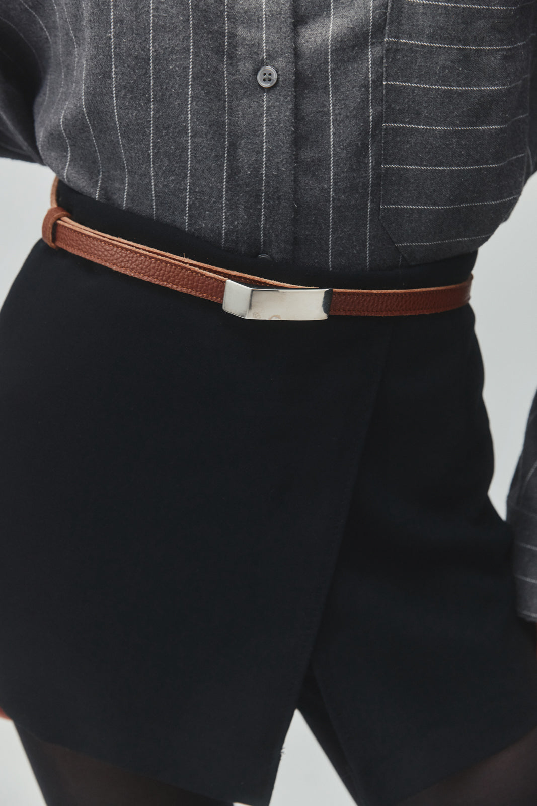 REMY BROWN LEATHER BELT