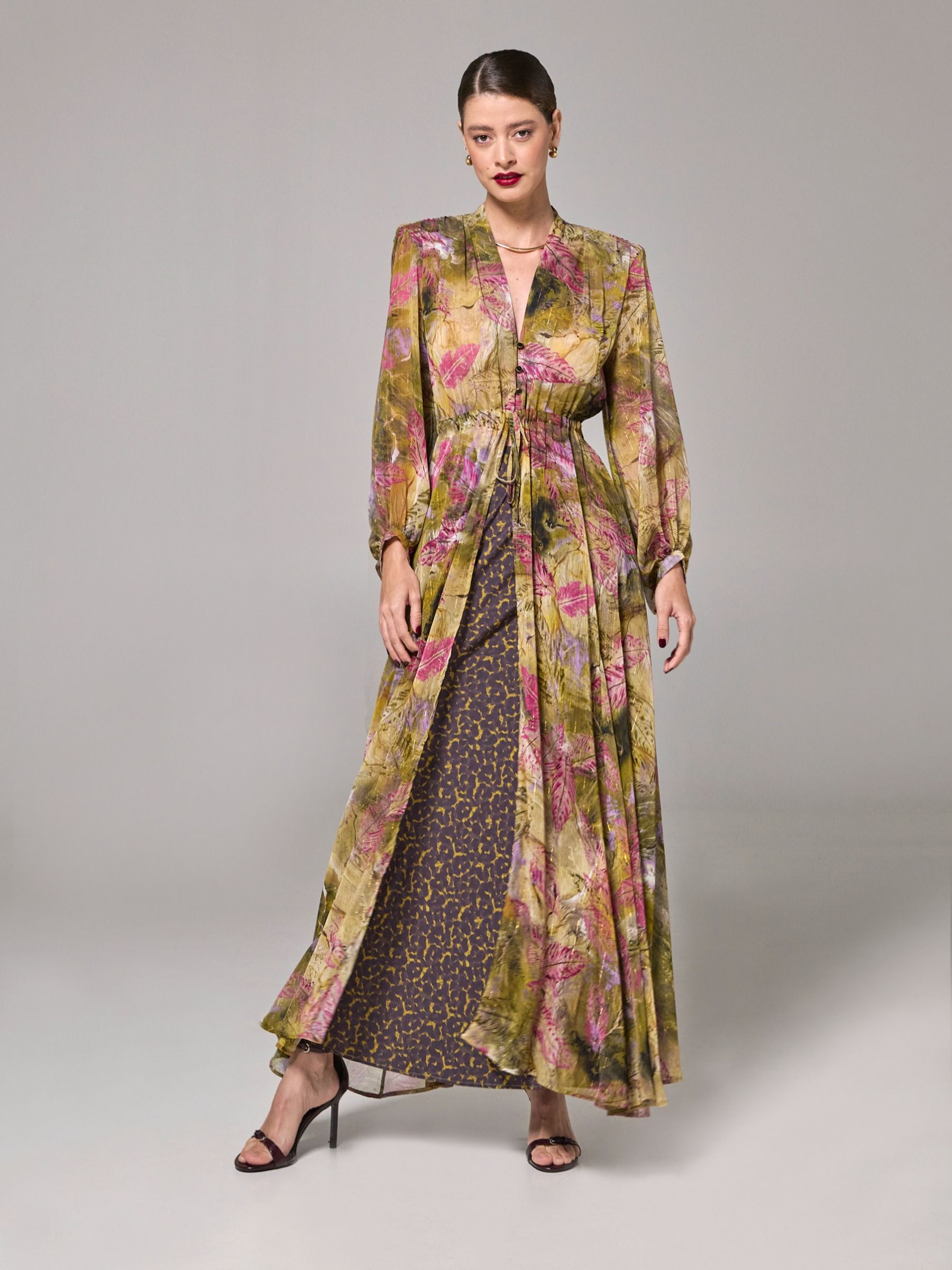 SELVA DRESS KIMONO