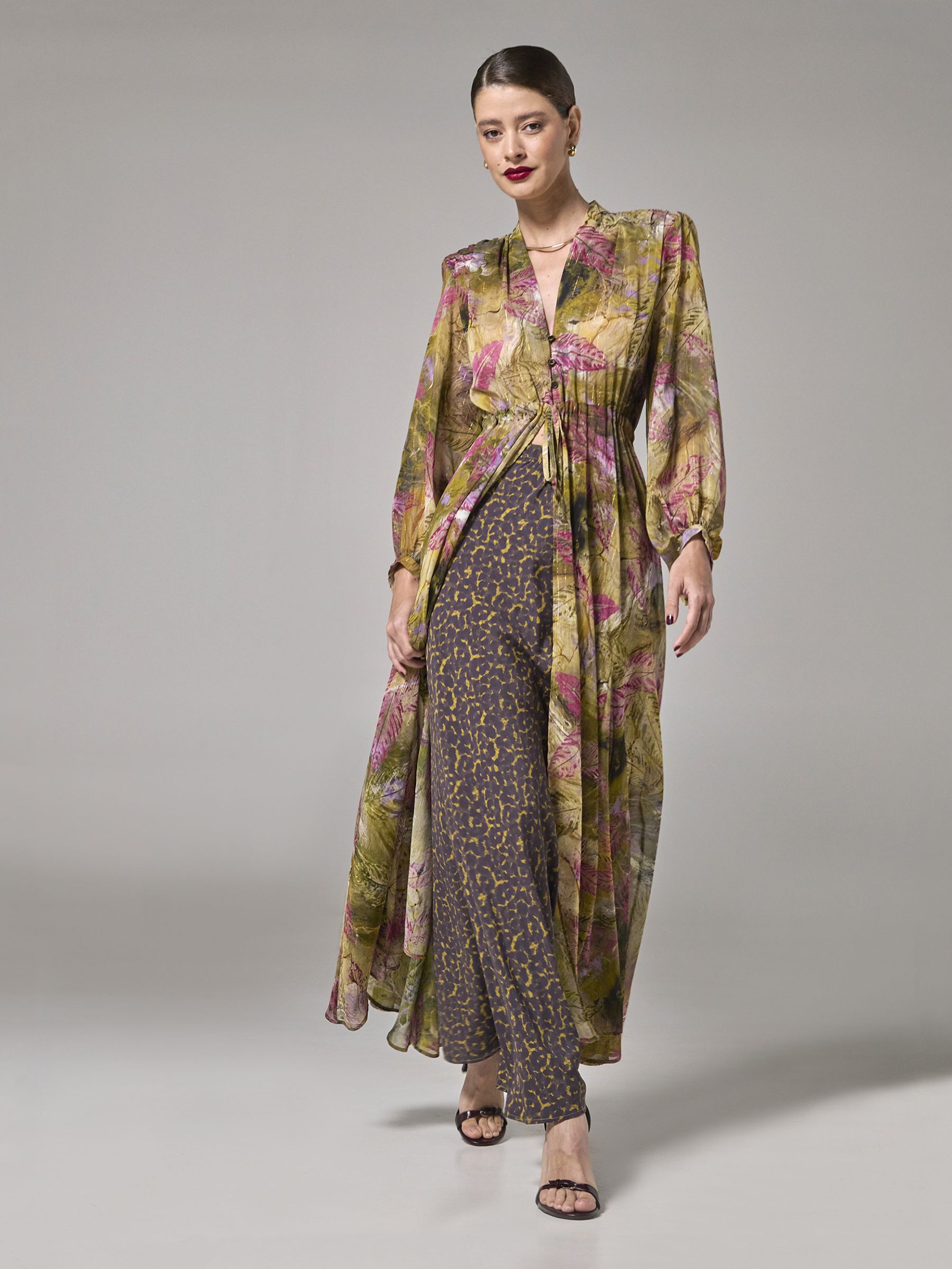 SELVA DRESS KIMONO