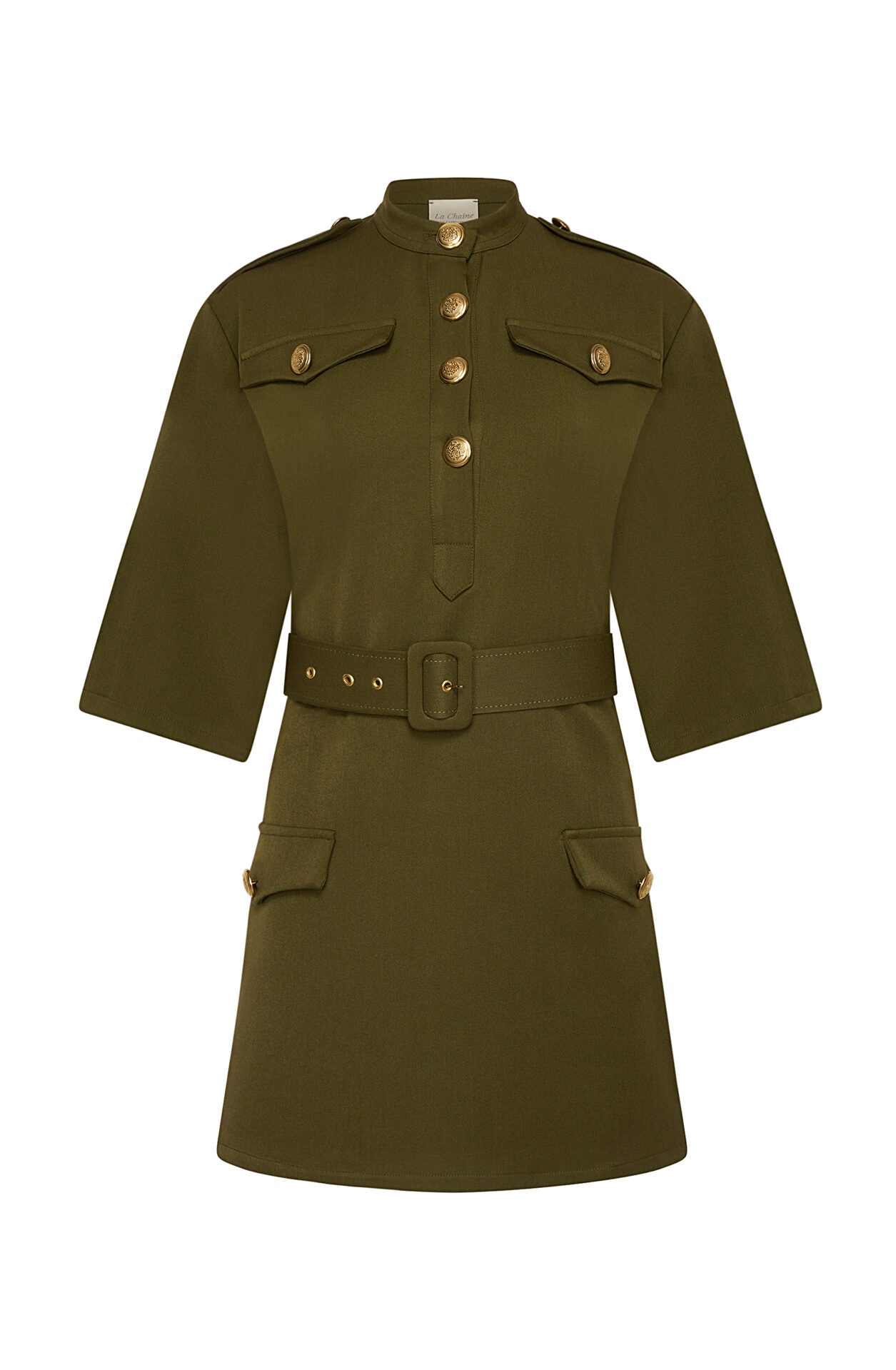 BELLATRIX KHAKI DRESS