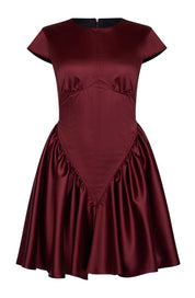 LILITH WINE DRESS