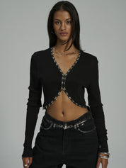 VANESSA BLACK TOP